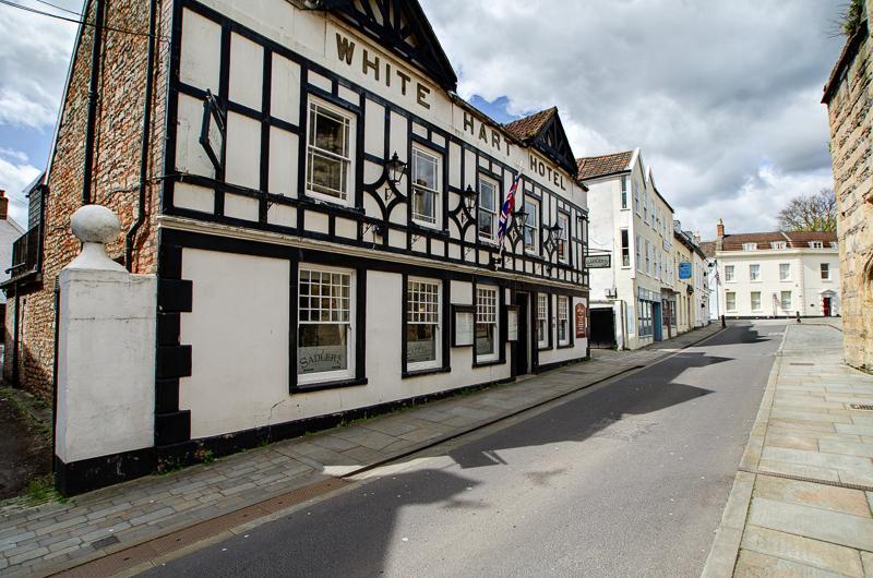 White Hart Inn Wells Eksteriør bilde