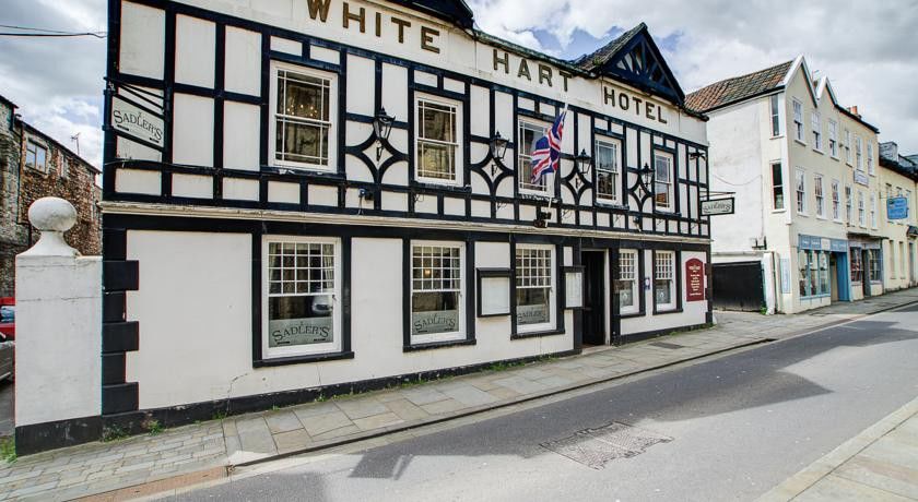 White Hart Inn Wells Eksteriør bilde